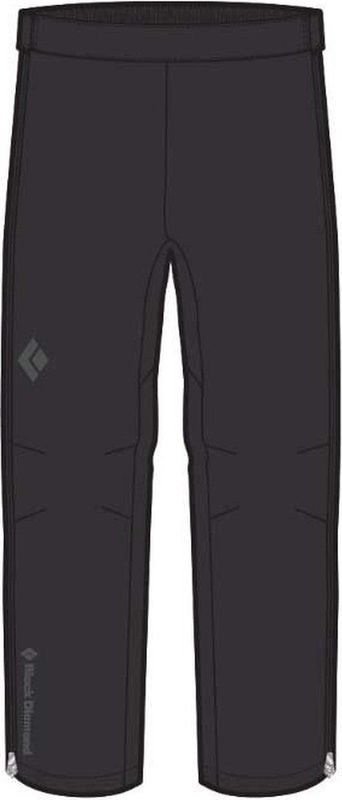 Black Diamond Stormline Str Fl Zp Rn Pants - Regenbroek - Heren Black