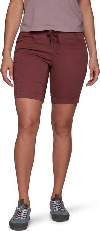 Korte Broek Black Diamond Women Credo Shorts Cherrywood-2
