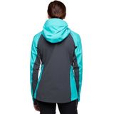 Black Diamond Womens Dawn Patrol Hybrid Shell Regenjas (Dames |turkoois |waterdicht)