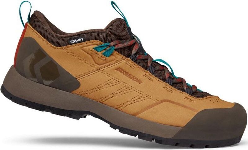 Black Diamond - Mission - Approachschoenen - Zwart - Waterdicht, Nubuckleer, BD.dry voering