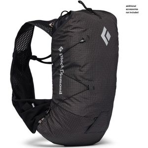 Black Diamond - Trail / Running rugzakken en riemen - Distance 15 Backpack Black voor Unisex - Maat L - Zwart
