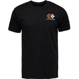 Black Diamond - Faded SS Tee - T-shirt - Zwart - Heren - Katoen