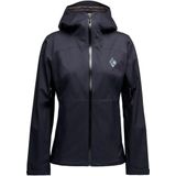 Black Diamond Fineline Stretch Shell Jas Zwart Vrouw