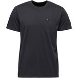 Black Diamond - Diamond Patch S/S Pocket Tee - T-shirt - Zwart/Grijs