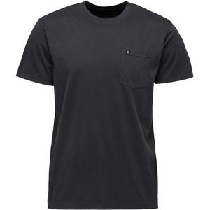 Black Diamond - Diamond Patch S/S Pocket Tee - T-shirt - Zwart/Grijs