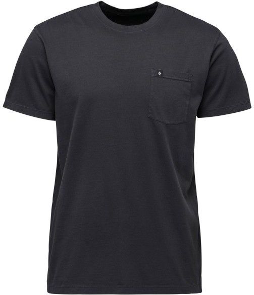 Black Diamond - Diamond Patch S/S Pocket Tee - T-shirt - Zwart/Grijs