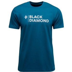 Black Diamond - Mini Stacked - T-shirt - Zwart - Biologisch Katoen