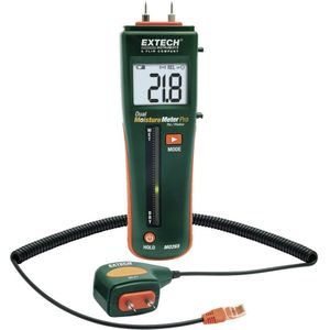 Extech MO265 - vochtmeter - meetbereik bouwvochtigheid 0 tot 99.9 %Vol. - meetbereik houtvochtigheid (bereik) 6 tot