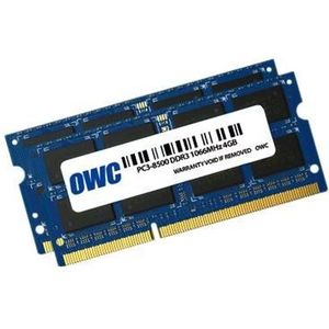 2 x 4,0 GB PC8500 DDR3 1066 MHz 204 Pin