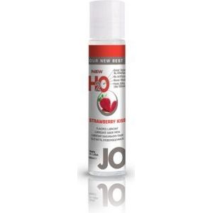 JO H2O Strawberry Kisses - Glijmiddel op Waterbasis - Aardbei - 30ml