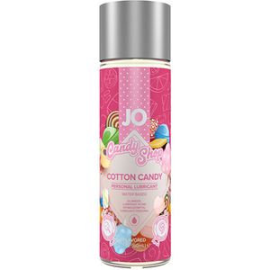 System JO Candy Shop H2O Cotton Candy glijmiddel, 70 g, E27128, meerkleurig