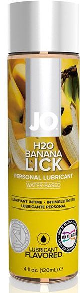 System JO - H2O Glijmiddel Banaan 120 ml