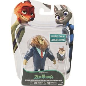 Disney Zootropolis Movie - Character Packs Mayor Lionheart & Lemming Businessman