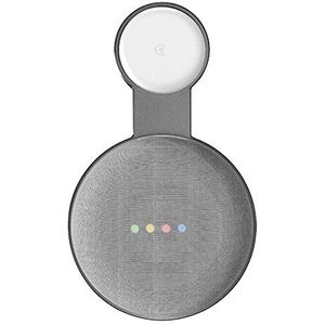 Baaletc Outlet Wall Mount Stand Hanger voor Google Home Mini Voice Assistants, Compact Holder Case Plug in Keuken Badkamer Slaapkamer, Verbergt de Google Home Mini Koord