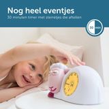 Sam Slaaptrainer - Met nachtlamp functie en slaaptimers - Roze / Wit