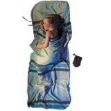 Cocoon KidSack Cotton Flanell Reisslaapzak (Kinderen |grijs)