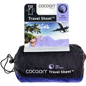Cocoon Microvezel slaapzak Travel Sheet - Microvezel blauw