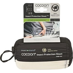 Cocoon Insect Shield Protection Sheets - Matrashoes - Egyptisch Katoen - Tweepersoons - Wit