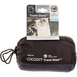 Cocoon Travelsheet Insectshield Doublesize, Elephant Grey Lakenzak