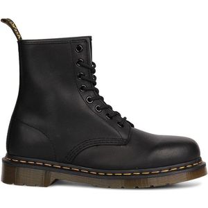 Dr. Martens, Schoenen, Heren, Zwart, 44 EU, Leer, 1460 Greasy Boots