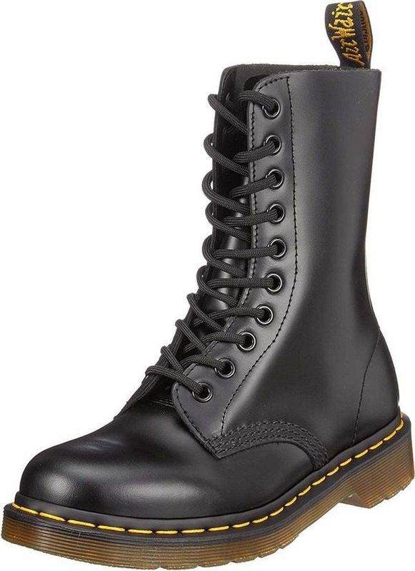 Dr. Martens - 1490 - Laarzen - Zwart - Leer