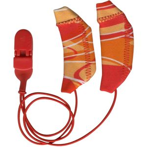 Ear Gear cochlear binaural oranje rood