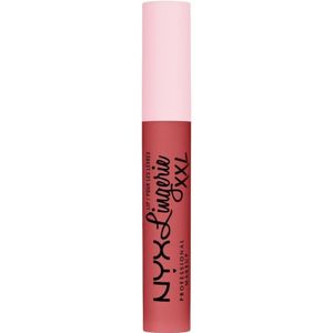 Nyx Professional Makeup Lip Lingerie XXL - Xxpose Me - Matte, niet-overdraagbare lippenstift - Roos