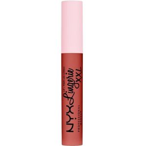 Nyx Professional Makeup Lip Lingerie XXL - Peach Flirt - Matte, niet-overdraagbare lippenstift - Oranje