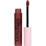 Nyx Professional Makeup Lip Lingerie Deep Mesh Matte, niet overdraagbare lippenstift Bruin