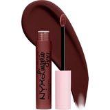 Nyx Professional Makeup Lip Lingerie Deep Mesh Matte, niet overdraagbare lippenstift Bruin
