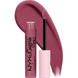 Nyx Professional Makeup Lip Lingerie Unlaced Matte, niet overdraagbare lippenstift Pruimpaars
