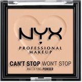 NYX Professional Makeup Can't Stop Won't Stop Mattifying Powder - Light Medium