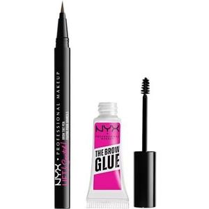 NYX Professional Makeup Oog make-up Wenkbrauwen Lift & Snatch Brow Tint Pen Augenbrauenstift Ash Brown