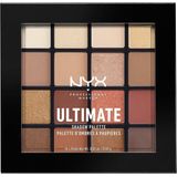NYX Professional Makeup Ultimate Shadow Palette - Warm Neutrals - Oogschaduw Palet - 13,3 gr