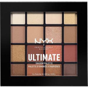 NYX Professional Makeup Ultimate Shadow Palette - Warm Neutrals - Oogschaduw Palet - 13,3 gr