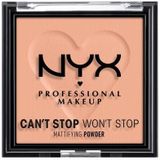 NYX Professional Makeup Can't Stop Won't Stop Mattifying Poeder 6 g Brightening Peach 13