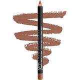 Nyx Professional Makeup Suede Matte Lip Liner - Soft-Spoken - Mat Lippotlood - Lichtbruin