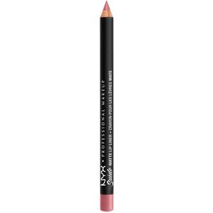 Nyx Professional Makeup Suede Matte Lip Liner - Tea & Cookies - Mat Lippotlood - Roos
