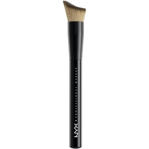 NYX Professional Makeup Brush Pro Brush Total Control Foundation Brush 22, per stuk verpakt (1 x 0.03570999999999999999 g)