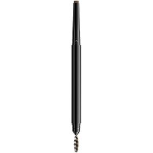 NYX Professional Makeup Precision Brow Pencil, dubbel uiteinde met plat potlood en penseel, kleur : Asbruin