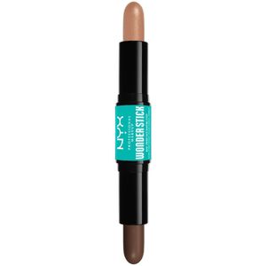NYX Professional Makeup Wonder Stick Dual Face Lift Dubbelzijdige Contouren Stick Tint 06 Rich 2x4 gr