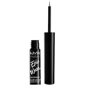NYX Professional Makeup Oog make-up Eyeliner Epic Wear Metallic Liquid Liner Gunmetal