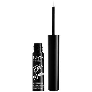 NYX Professional Makeup Epic Wear Metallic Liquid Liner Langaanhoudende Gel Eyeliner Tint  03 - Silver Metal 3,5 ml