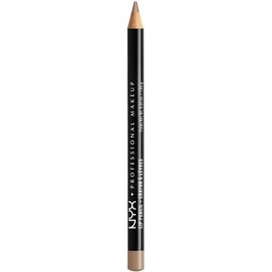 Nyx Professional Makeup Slim Lip Pencil - Brown - Fijn lippotlood - Bruin