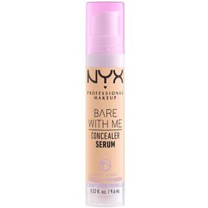 1 x Bare With Me concealer NYX Professional Makeup, natuurlijk, gemiddelde dekking, kleur: Beige, 9,6 ml