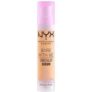 NYX Professional Makeup Bare With Me Concealer Serum, natuurlijk, medium coverage. Kleur: Tan, 9,6 ml