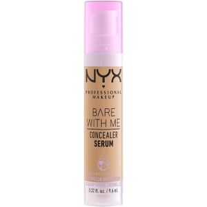 1 x Bare With Me concealer NYX Professional Makeup, natuurlijk, gemiddelde dekking, kleur: Medium, 9,6 ml