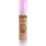 1 x Bare With Me concealer NYX Professional Makeup, natuurlijk, gemiddelde dekking, kleur: Zand, 9,6 ml