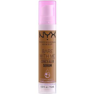 1 x Bare With Me concealer NYX Professional Makeup, natuurlijk, gemiddelde dekking, kleur: Beige-geel (Camel), 9,6 ml