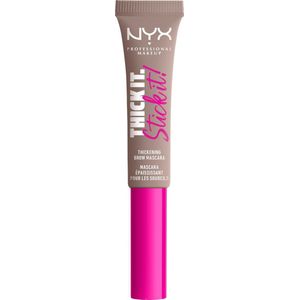 Nyx Professional Makeup Thick It Stick It Brow Gel Mascara Cool Blonde Verdikkende Wenkbrauw Mascara Asblond